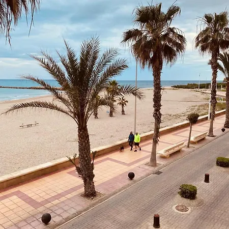 El Campello, Vista Al Mar Primera Linea De Playa Buitenkant foto