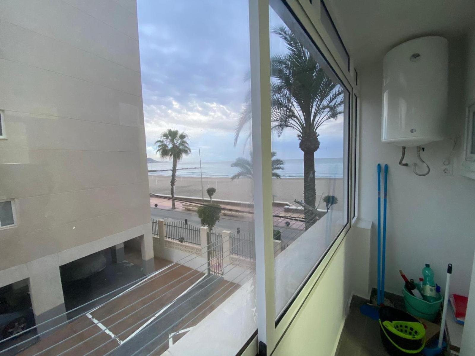 El Campello, Vista Al Mar Primera Linea De Playa Appartement *