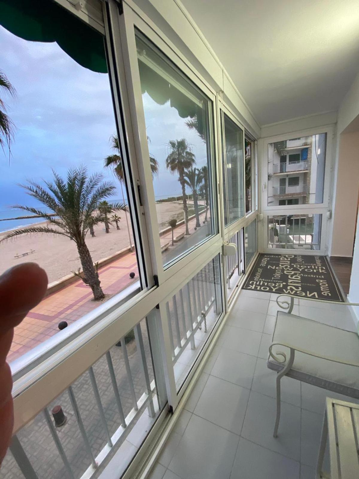 El Campello, Vista Al Mar Primera Linea De Playa Appartement *